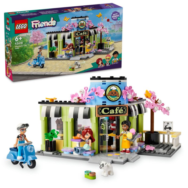 LEGO® Friends 42618 Kavárna v městečku Heartlake