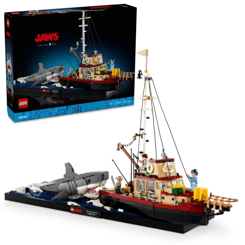 LEGO® Ideas 21350 Čelisti