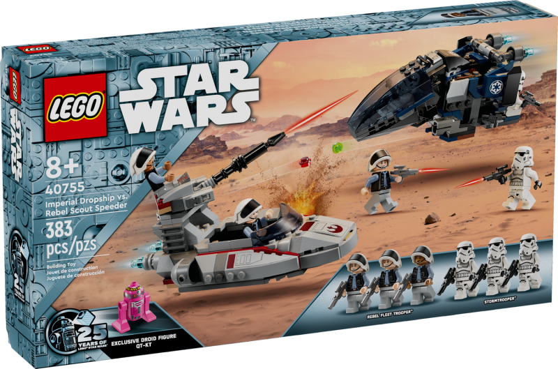 LEGO® Star Wars™ 40755 Imperiální výsadková loď vs. povstalecký průzkumný spídr