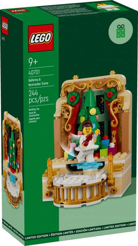 LEGO® 40701 Scéna s baletkou a Louskáčkem