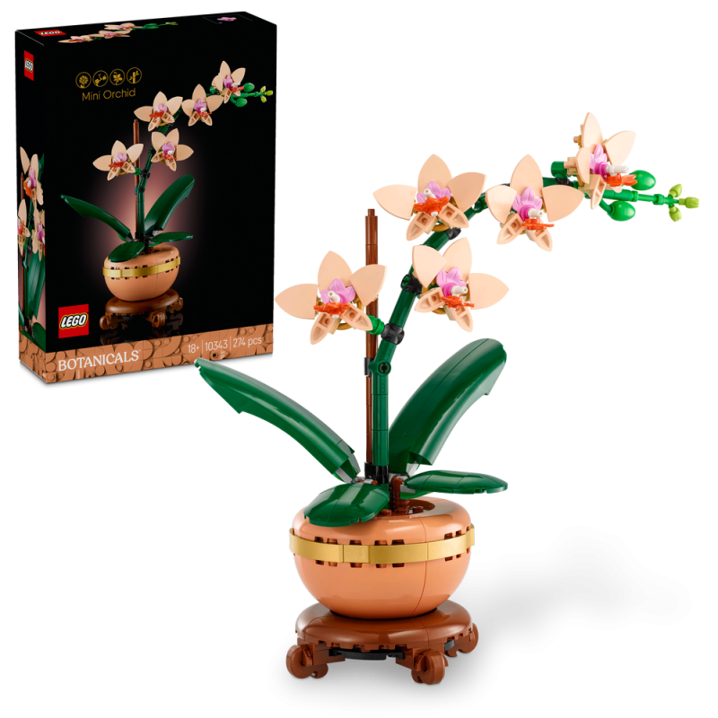 LEGO® Botanicals 10343 Miniaturní orchidej