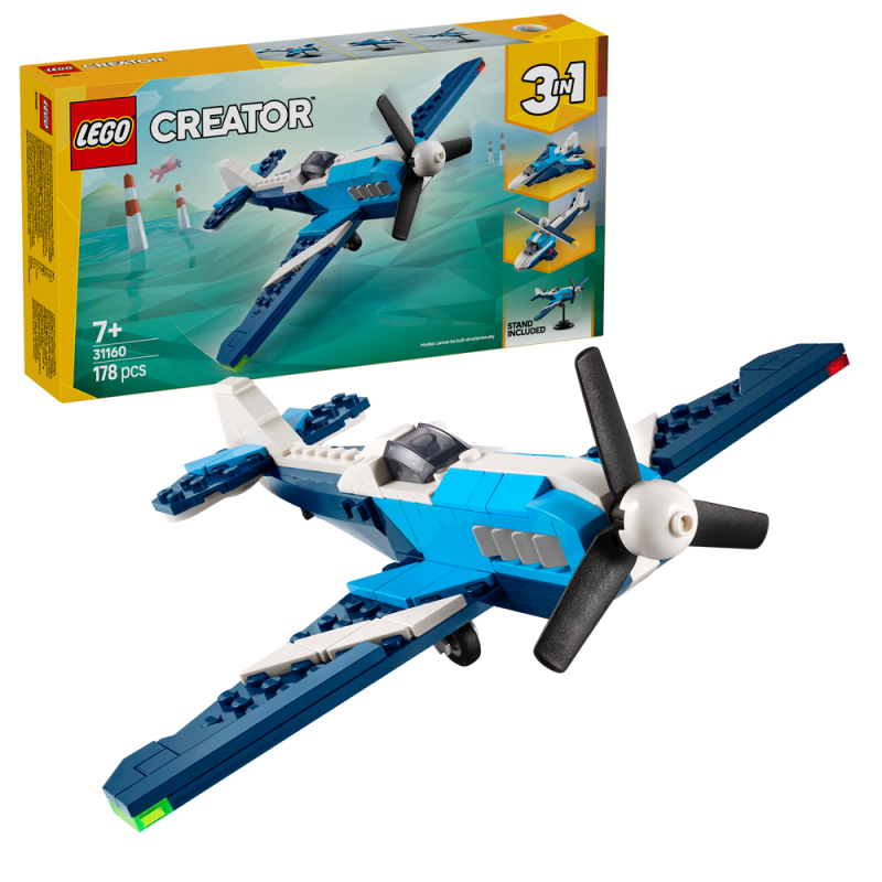 LEGO® Creator 3v1 31160 Závodní letadlo