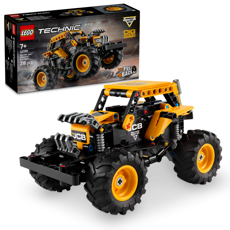 LEGO® Technic 42199 Monster Jam™ DIGatron™ s natahovacím motorem