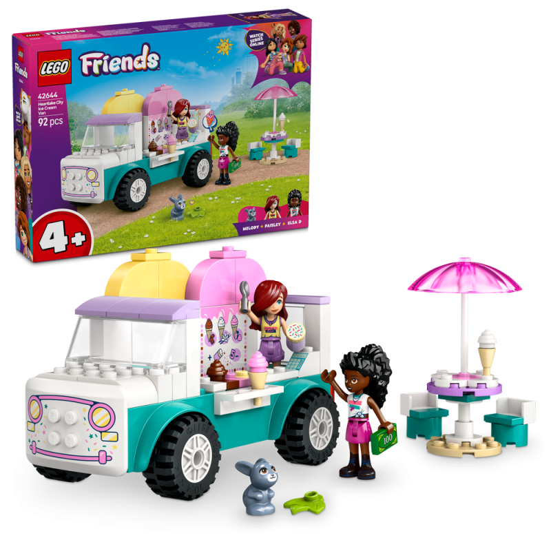 LEGO® Friends 42644 Zmrzlinářské auto v městečku Heartlake