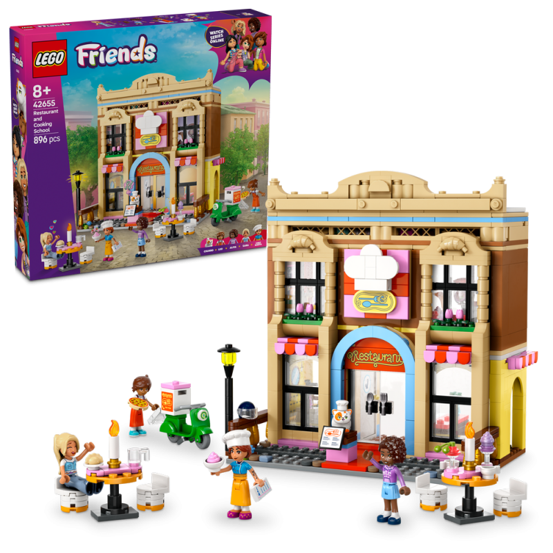 LEGO® Friends 42655 Restaurace a škola vaření