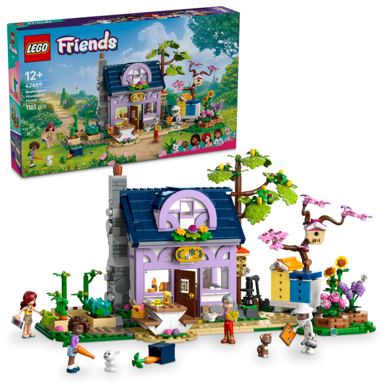 LEGO® Friends 42669 Dům včelařů a květinová zahrada