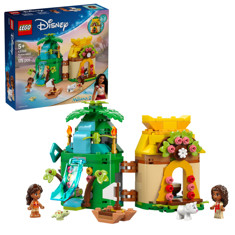 LEGO® │ Disney Princess 43260 Vaiana a zábava na ostrově