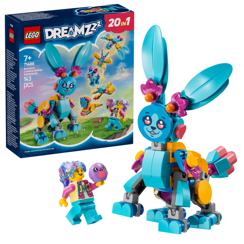 LEGO® DREAMZzz™ 71488 Bunchu a kreativní zvířecí dobrodružství