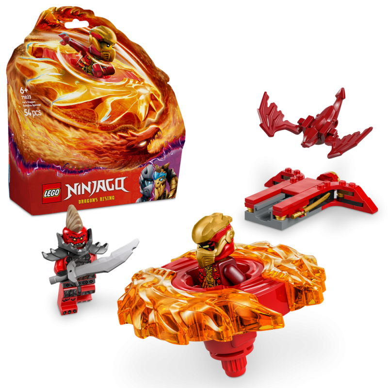 LEGO® NINJAGO® 71823 Kaiův dračí Spinjitzu spinner