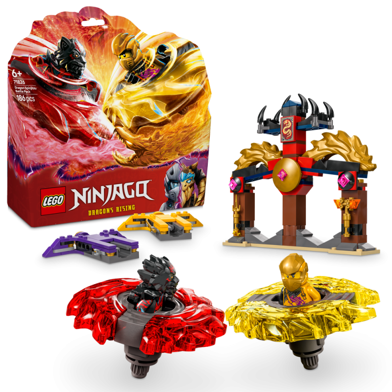 LEGO® NINJAGO® 71826 Bitevní balíček dračího Spinjitzu