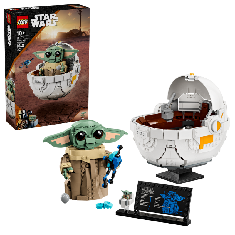 LEGO® Star Wars™ 75403 Grogu™ ve vznášejícím se kočárku