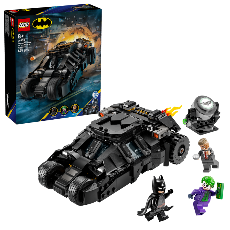 LEGO® DC Batman™ 76303 Batman™ Tumbler vs. Two-Face™ a Joker™