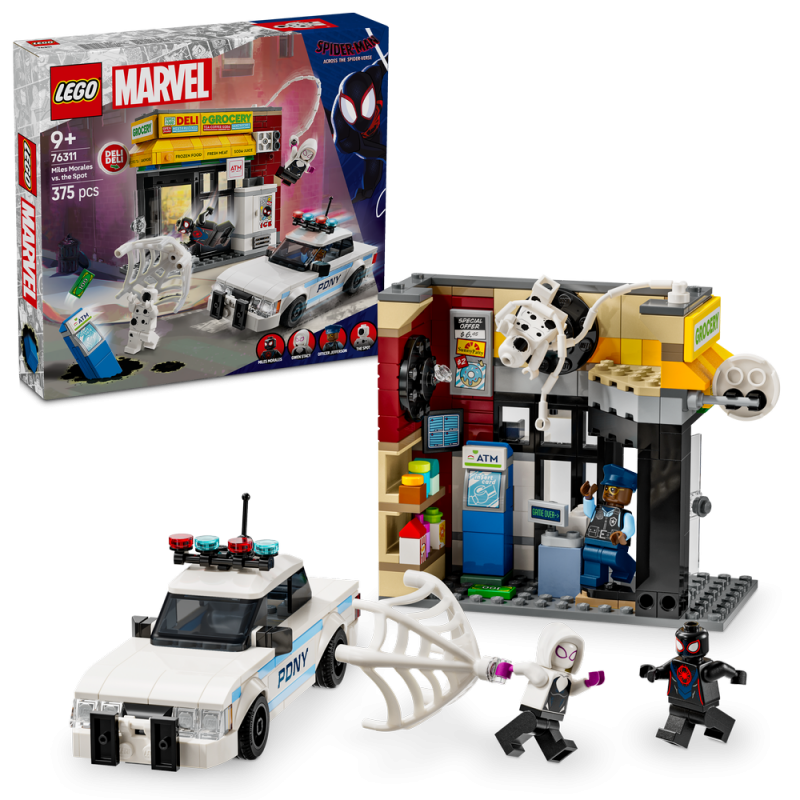 LEGO® Marvel 76311 Spider-Verse: Miles Morales vs. Flek