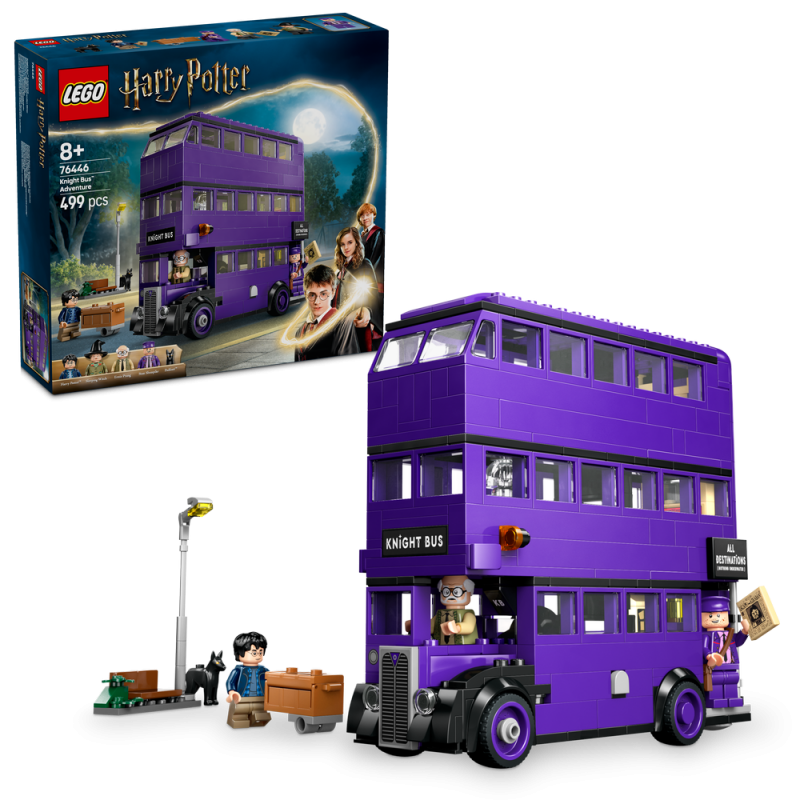 LEGO® Harry Potter™ 76446 Dobrodružství v záchranném kouzelnickém autobusu