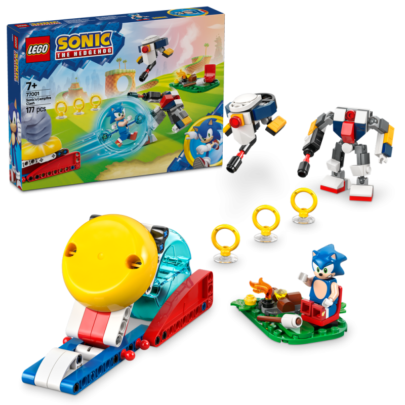 LEGO® Sonic the Hedgehog™ 77001 Sonic a souboj u táboráku