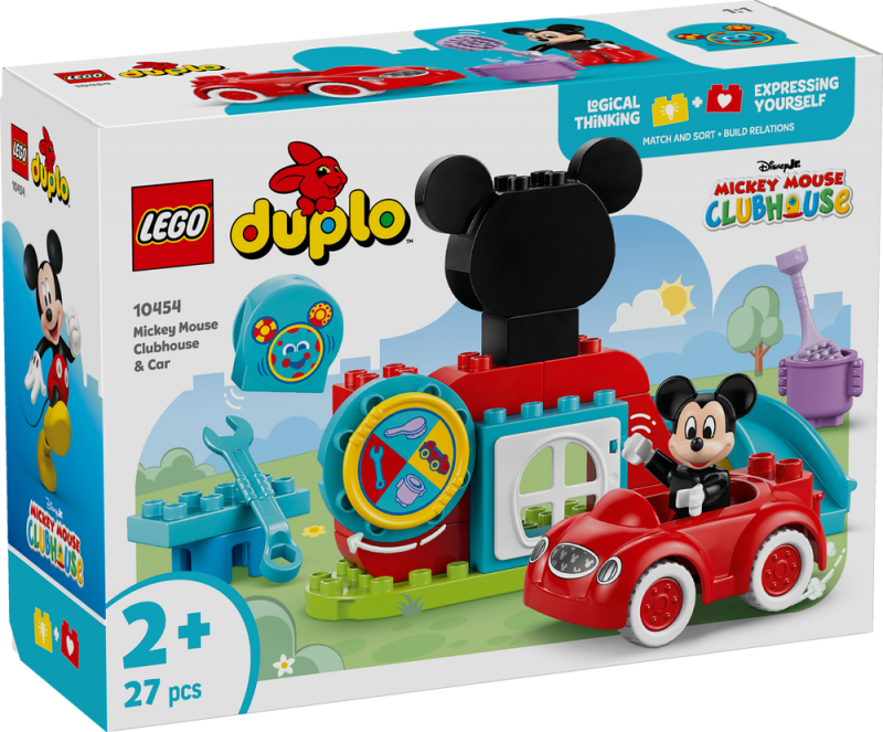 LEGO® DUPLO® │ Disney 10454 Mickeyho klubík a auto