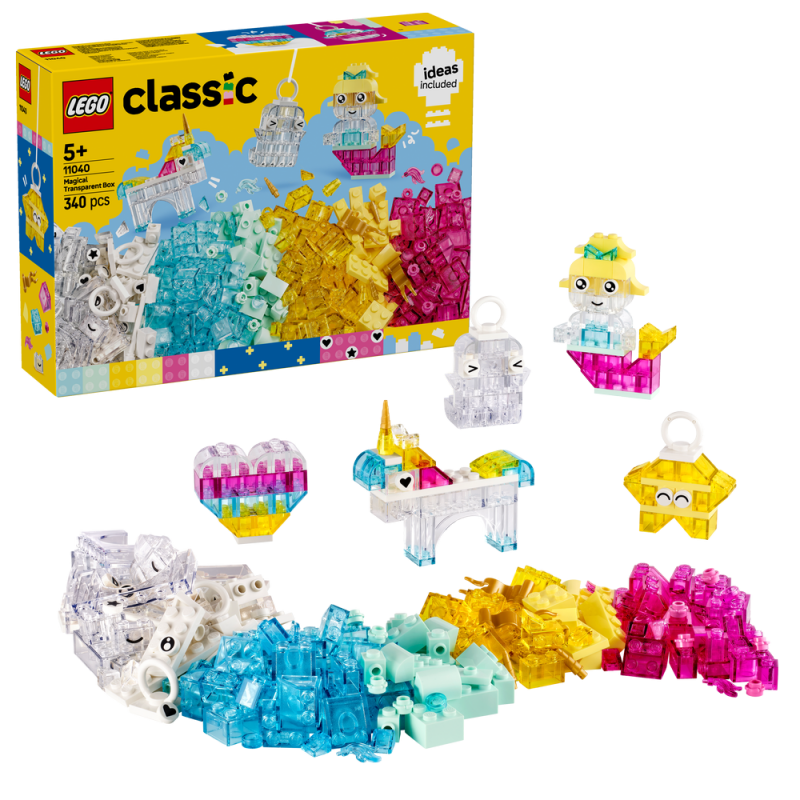 LEGO® Classic 11040 Kouzelná průhledná krabička