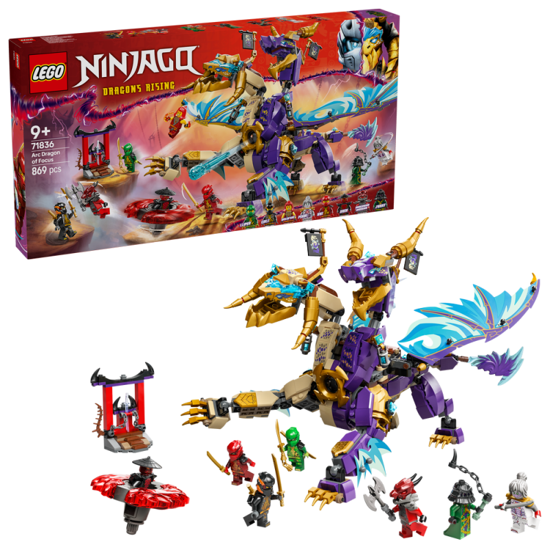 LEGO® NINJAGO® 71836 Drak soustředění Arc