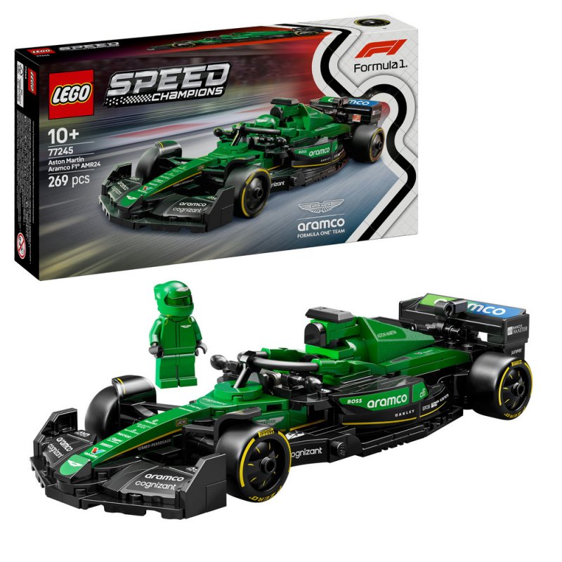 LEGO® Speed Champions 77245 Závodní auto Aston Martin Aramco F1® AMR24