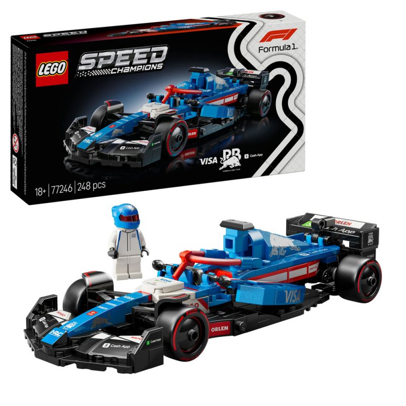 LEGO® Speed Champions 77246 Závodní auto Visa Cash App RB VCARB 01 F1®