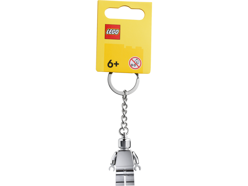 LEGO® 854305 Přívěsek na klíče – Stříbrná minifigurka