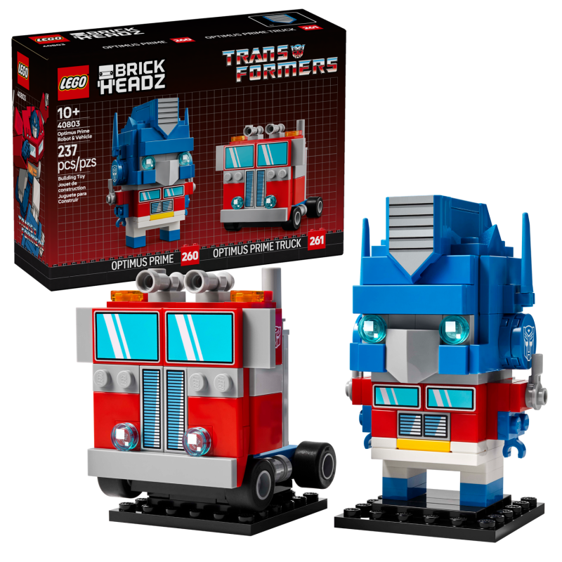 LEGO® BrickHeadz™ 40803 Robot a vozidlo Optimus Prime