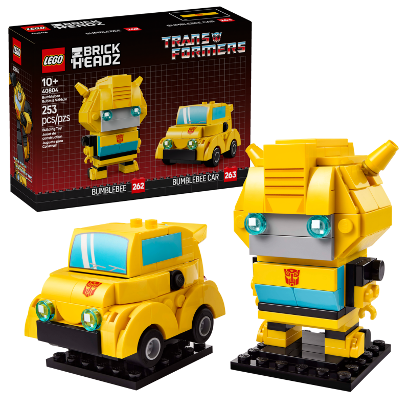 LEGO® BrickHeadz™ 40804 Robot a vozidlo Bumblebee