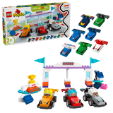 LEGO® DUPLO® 10445 Závodní auta a řidiči týmu F1®