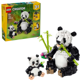 LEGO® Creator 3v1 31165 Divoká zvířata: Pandí rodinka