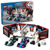 LEGO® City 60444 Garáž F1® a vozy Mercedes-AMG a Alpine