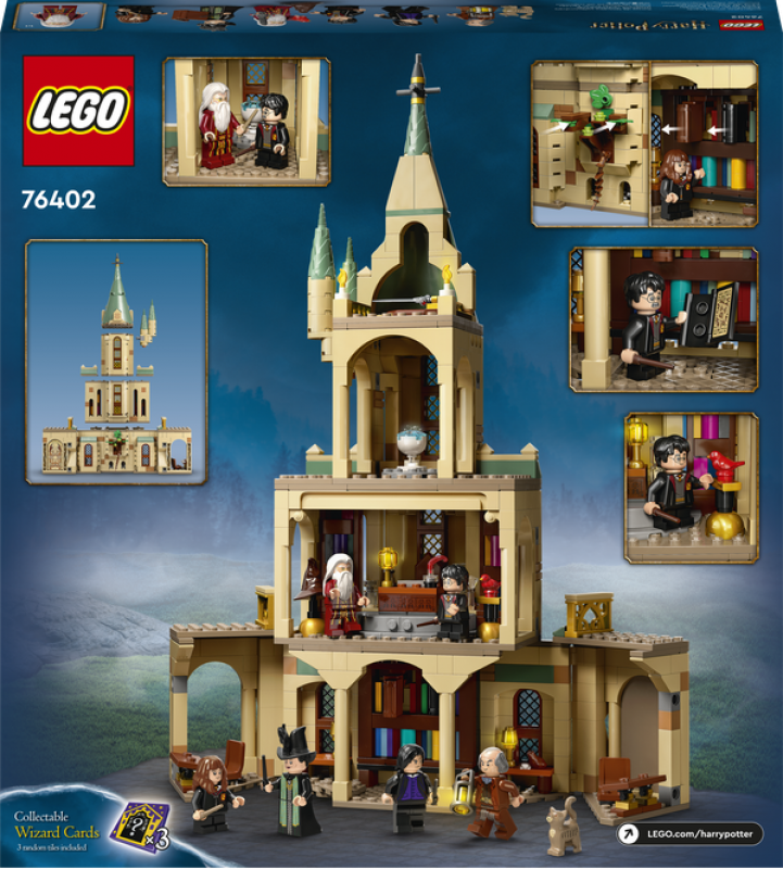 LEGO® Harry Potter™ 76402 Bradavice: Brumbálova pracovna