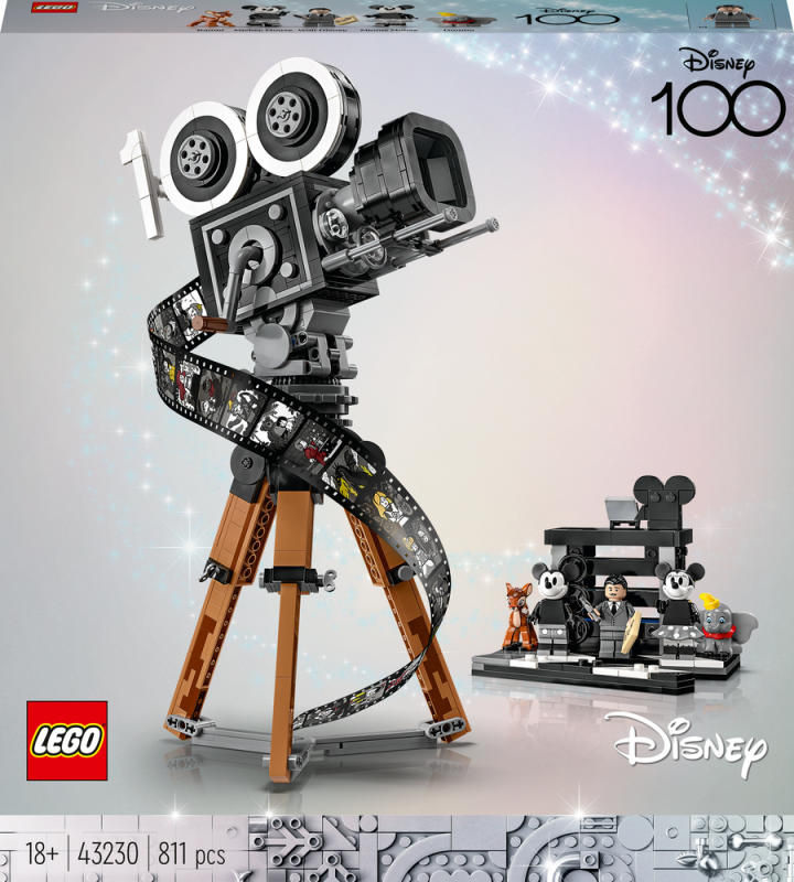 LEGO® │ Disney 43230 Kamera na počest Walta Disneyho