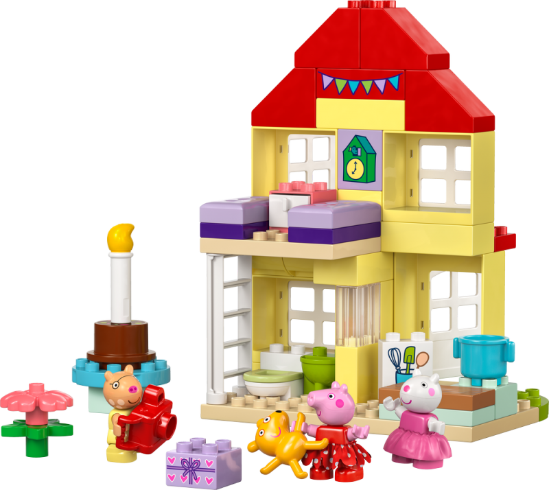 LEGO® DUPLO® 10433 Prasátko Peppa a narozeninový dům