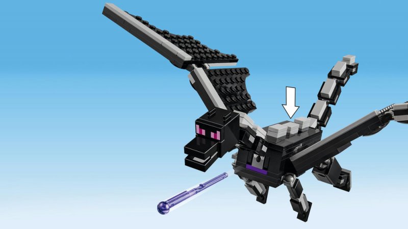 LEGO® Minecraft® 21264 Drak z Enderu a loď z Endu