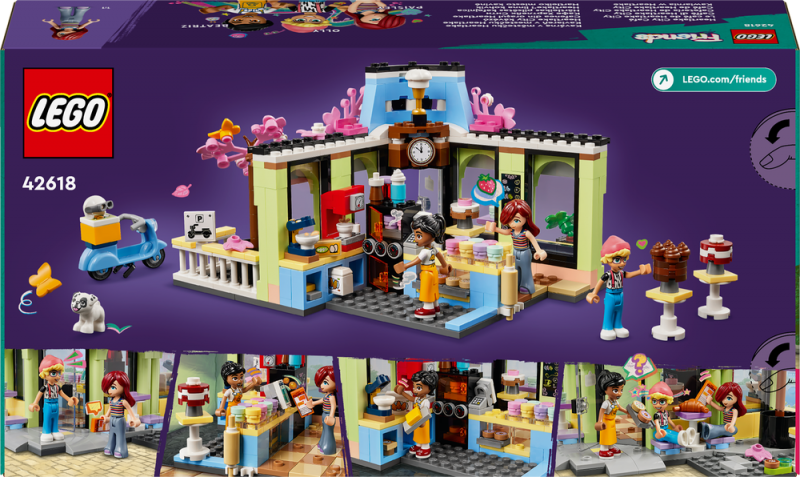 LEGO® Friends 42618 Kavárna v městečku Heartlake