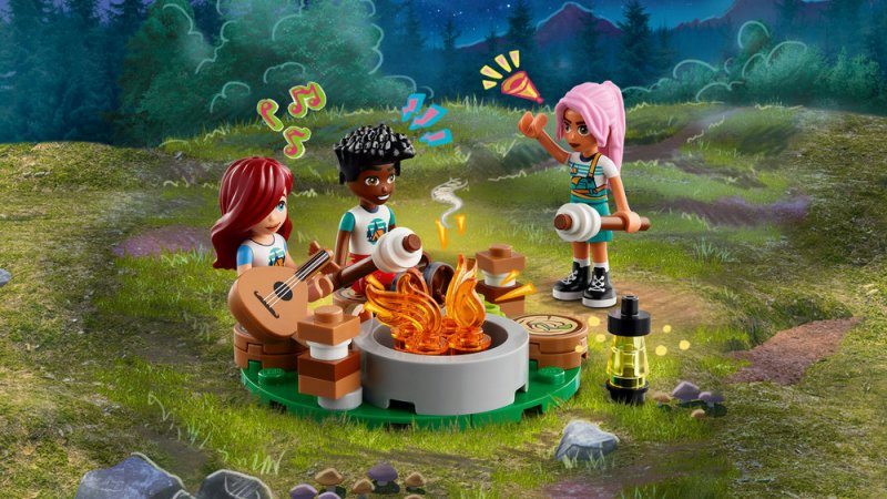 LEGO® Friends 42624 Útulné chatky na dobrodružném táboře