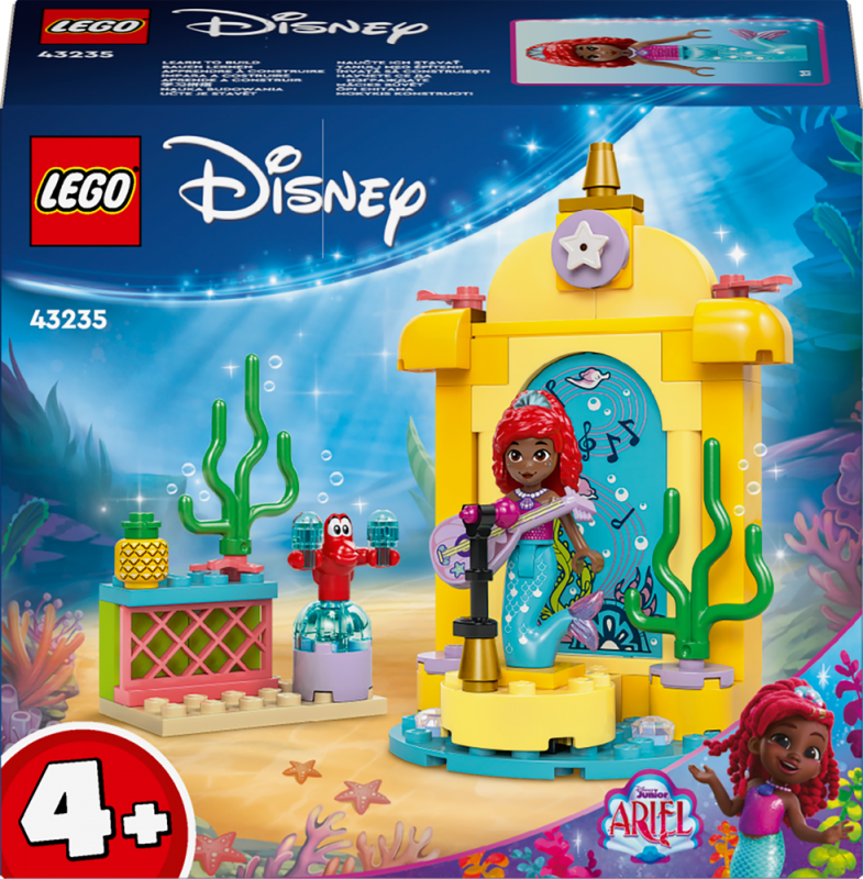 LEGO® │ Disney Princess™ 43235 Ariel a její hudební pódium