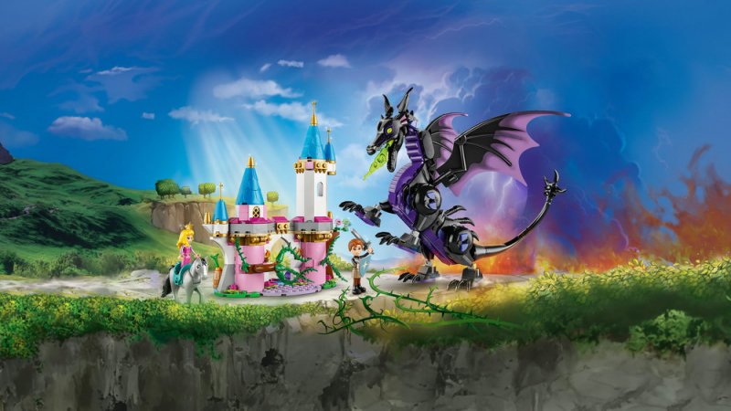 LEGO® │ Disney Princess™ 43240 Zloba v dračí podobě