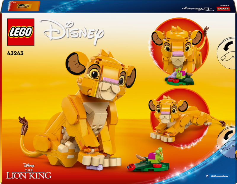 LEGO® │ Disney 43243 Lvíče Simba ze Lvího krále