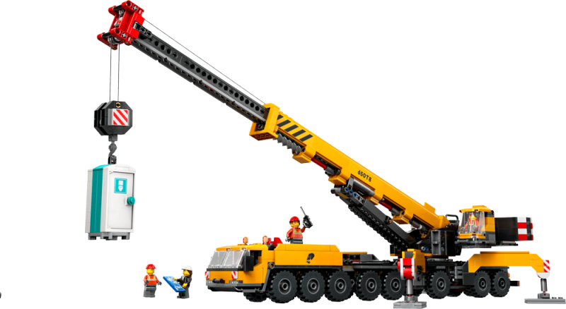 LEGO® City 60409 Žlutý pojízdný stavební jeřáb