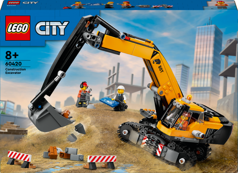 LEGO® City 60420 Žlutý bagr