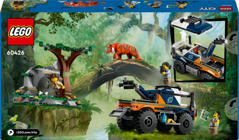 LEGO® City 60426 Terénní vůz na průzkum džungle