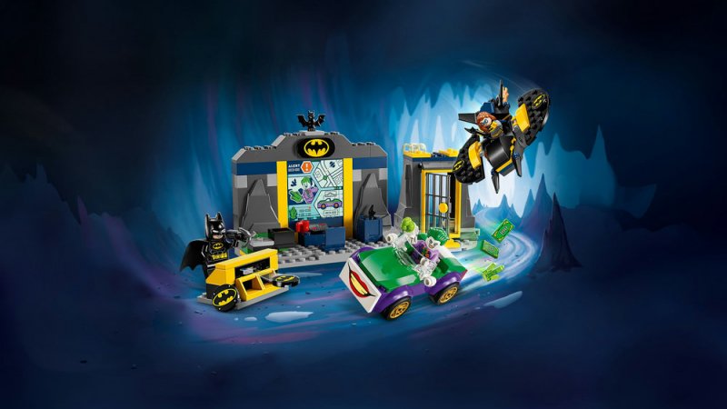 LEGO® DC Batman™ 76272 Batmanova jeskyně a Batman™, Batgirl™ a Joker™