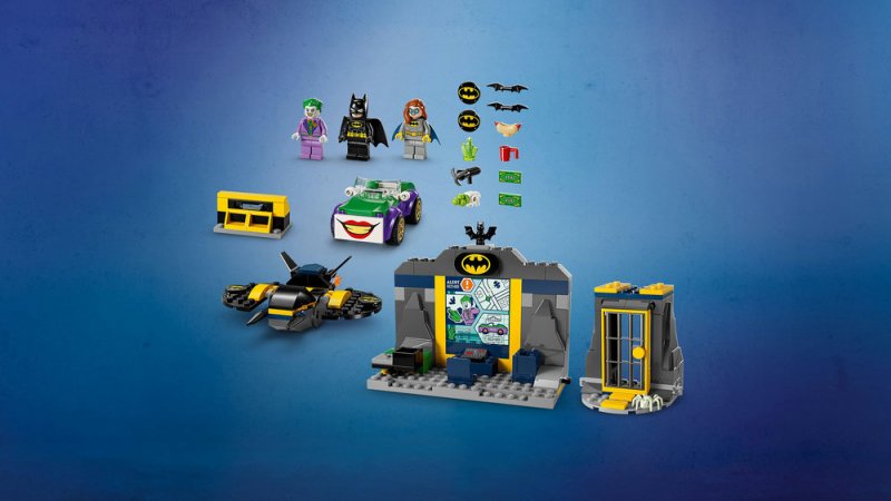 LEGO® DC Batman™ 76272 Batmanova jeskyně a Batman™, Batgirl™ a Joker™