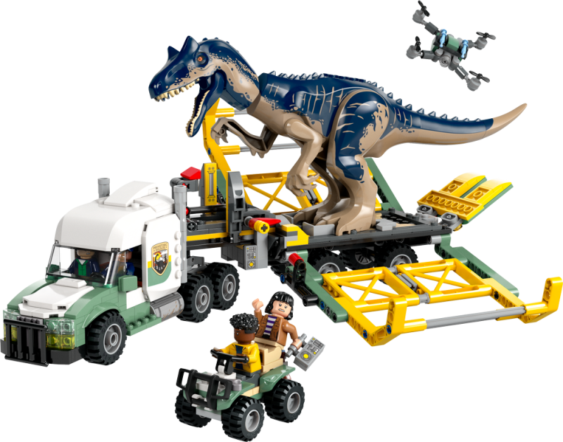 LEGO® Jurassic World™ 76966 Dinosauří mise: Přeprava allosaura
