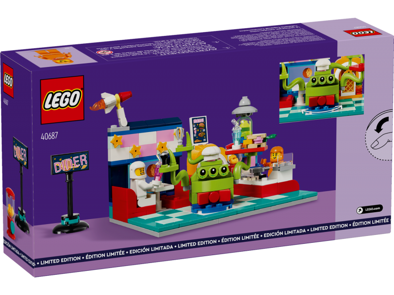 LEGO® 40687 Mimozemšťan a vesmírná restaurace