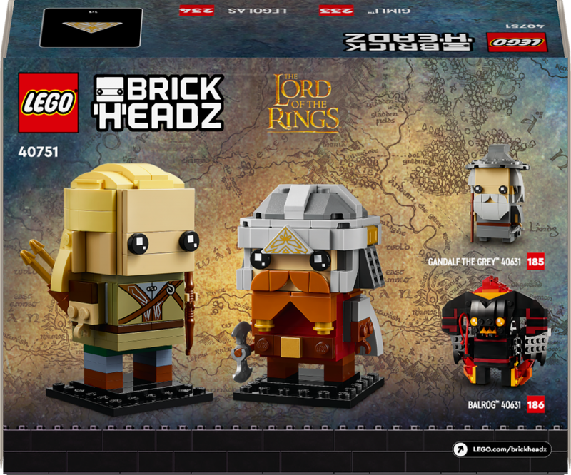 LEGO® BrickHeadz™ 40751 Legolas a Gimli™