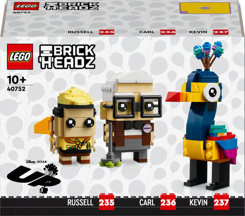 LEGO® BrickHeadz™ │ Disney a Pixar 40752 Carl, Russell a Kevin