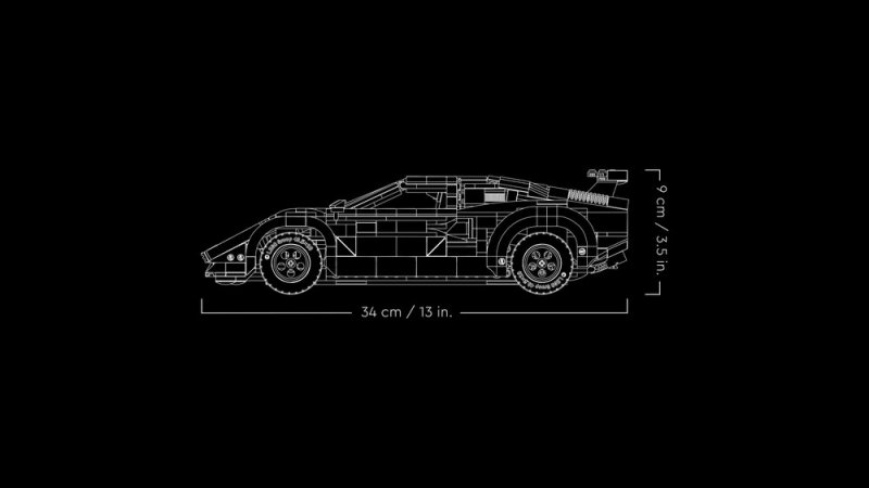 LEGO® Icons 10337 Lamborghini Countach 5000 Quattrovalvole