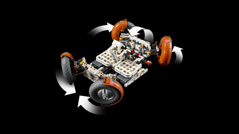 LEGO® Technic 42182 Lunární průzkumné vozidlo NASA Apollo - LRV